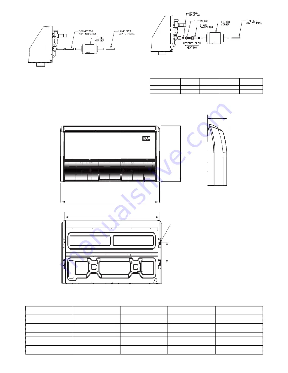 CAC / BDP 40MKCB**F/24AHA4 Скачать руководство пользователя страница 3