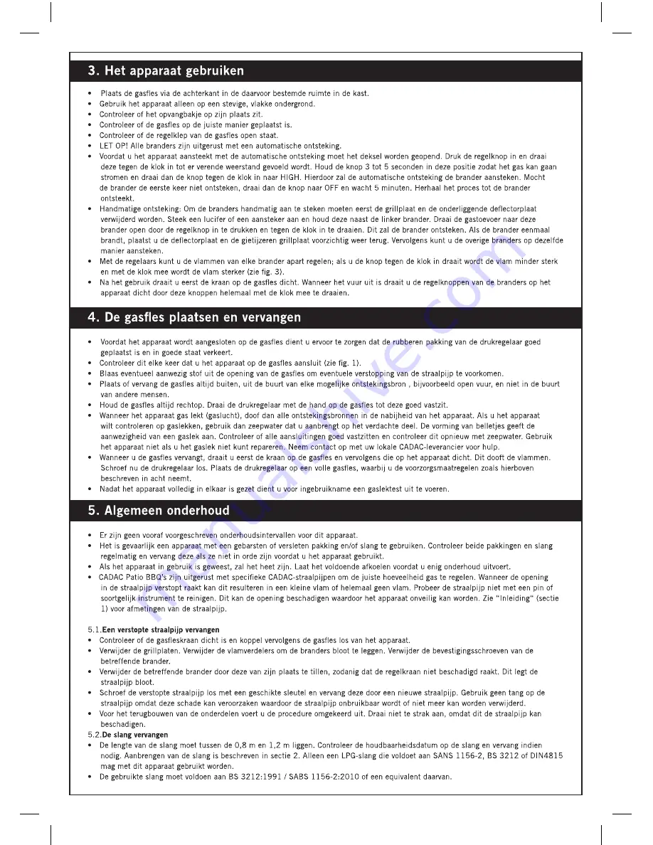 Cadac 98731 User Instructions Download Page 15