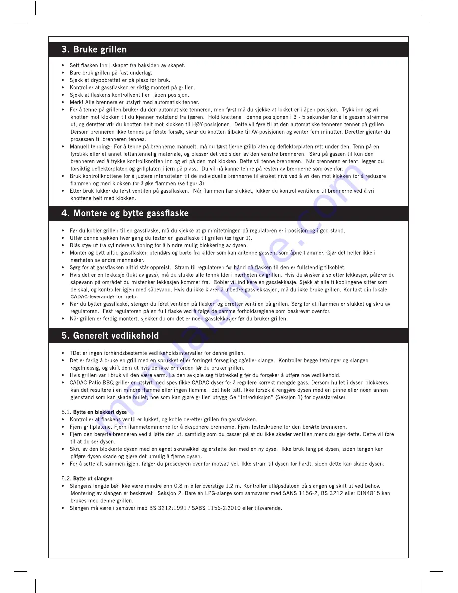 Cadac 98731 User Instructions Download Page 30