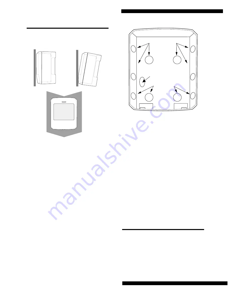 CADDX NX480 - ITI, Caddx Wireless Motion Detector Скачать руководство пользователя страница 3