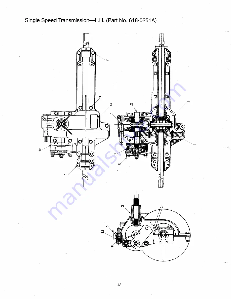 Cadet 13A-325-101 Operator'S Manual Download Page 42