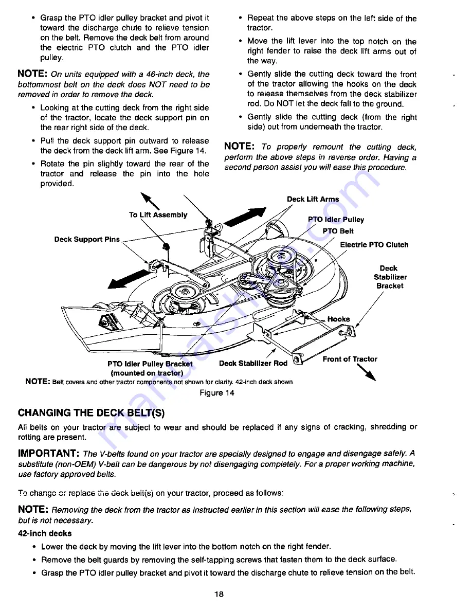 Cadet AutoDrive 1600 Operator'S Manual Download Page 18