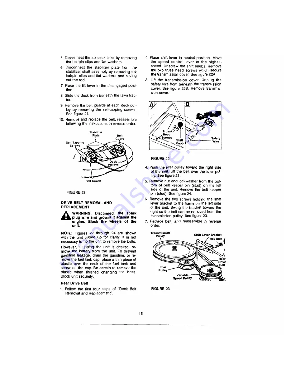 Cadet C-130G Owner'S Manual Download Page 15