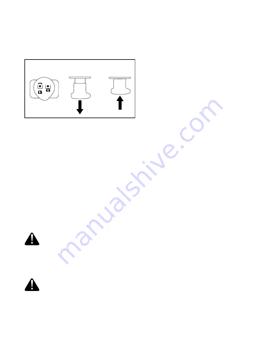 Cadet CLT-542 Operator'S Manual Download Page 17