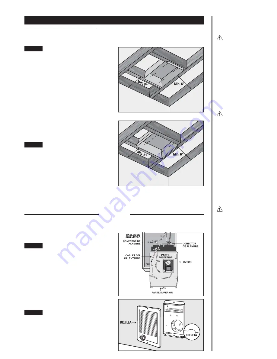 Cadet CST252 Owner'S Manual Download Page 8