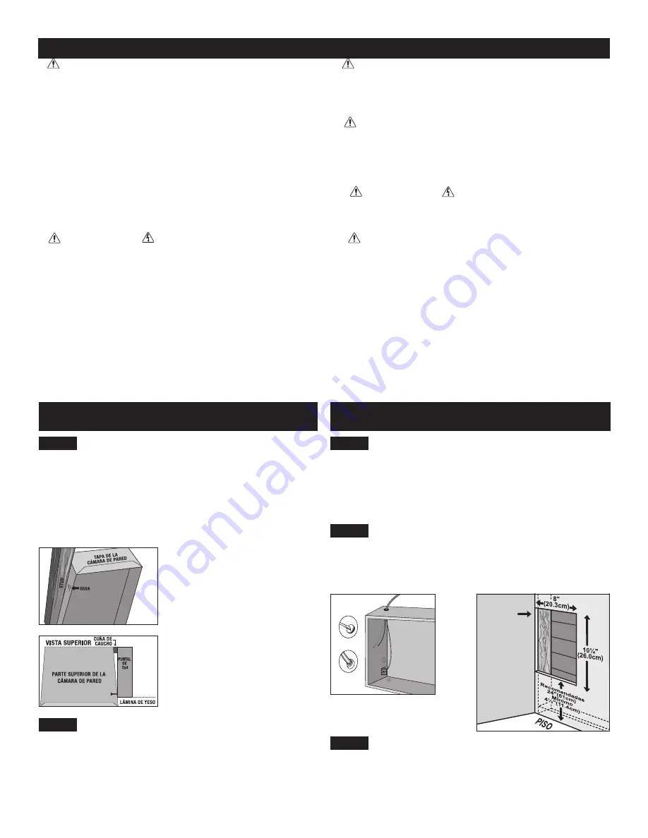 Cadet Energy Plus CE163T Owner'S Manual Download Page 12