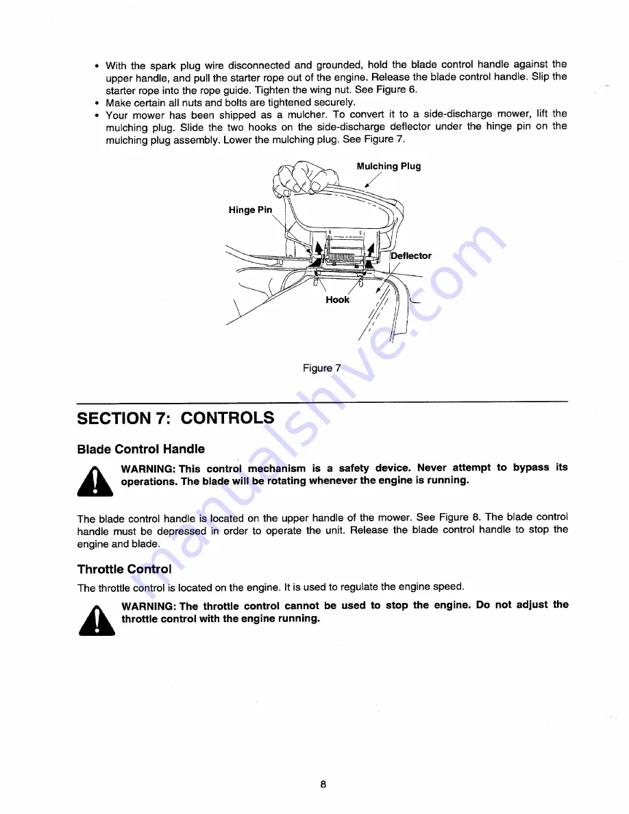 Cadet PS-520 Owner'S Manual Download Page 8