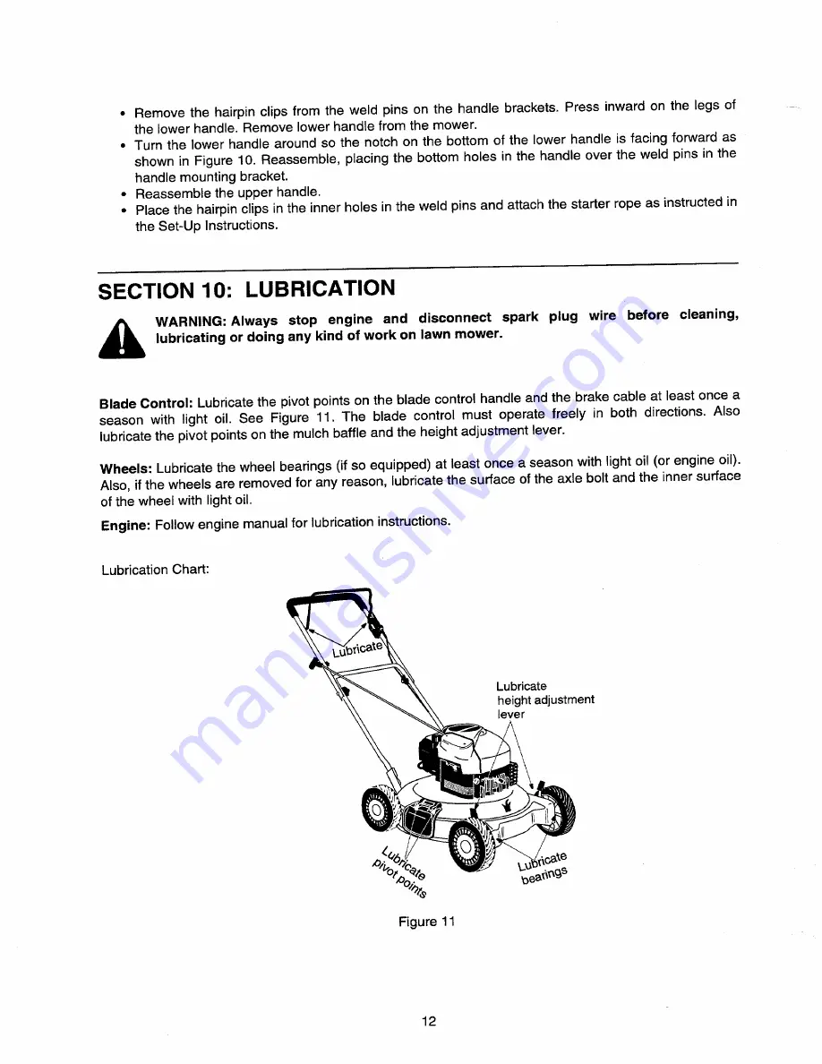 Cadet PS-520 Owner'S Manual Download Page 12