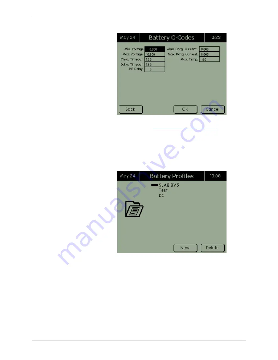 Cadex C8000 User Manual Download Page 63