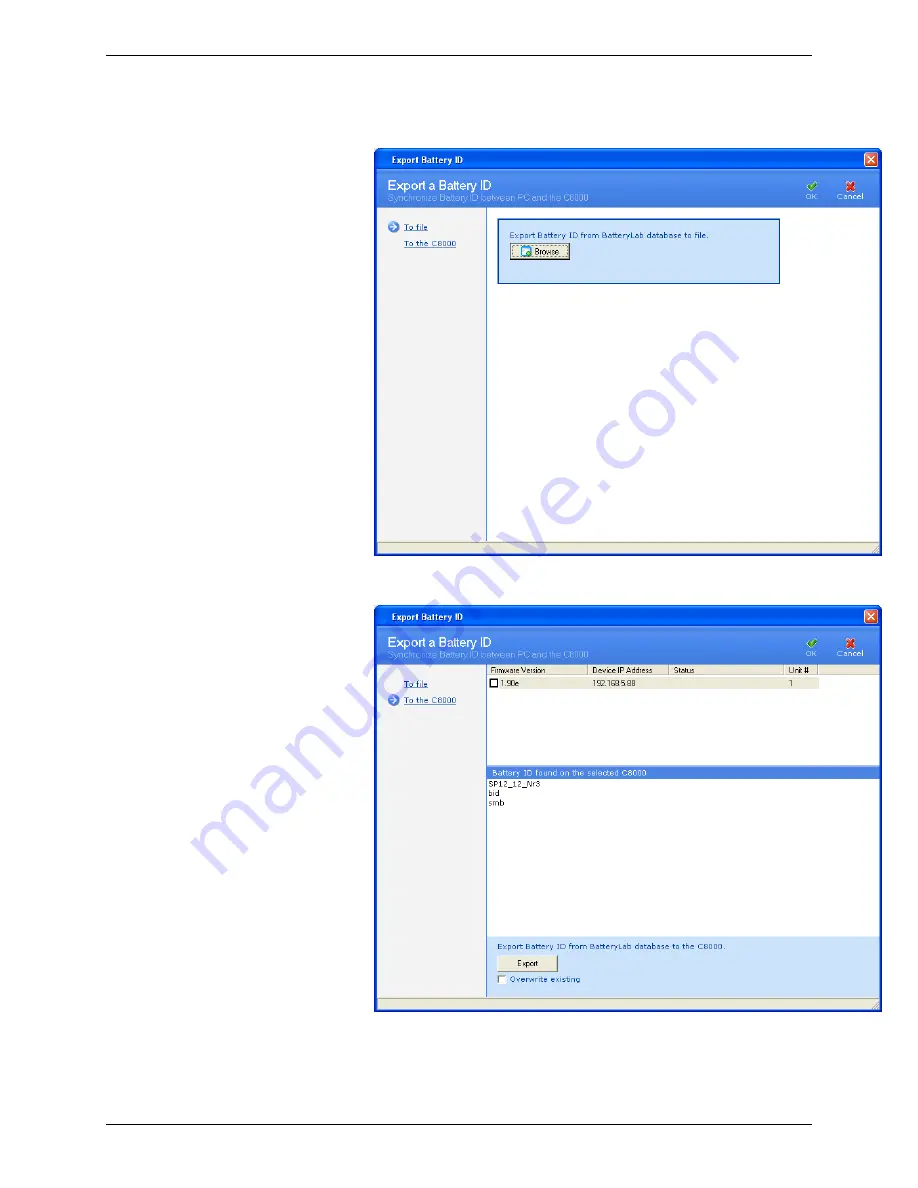 Cadex C8000 User Manual Download Page 158