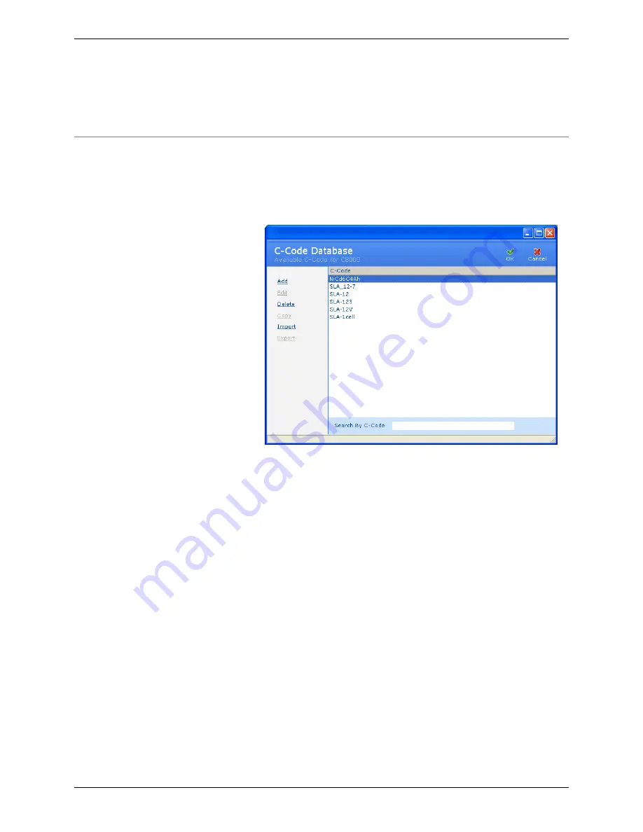 Cadex C8000 User Manual Download Page 172