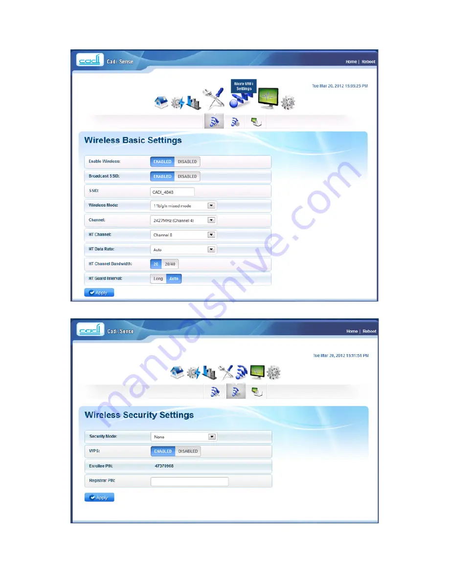 Cadi Cadi.Sense User Manual Download Page 30