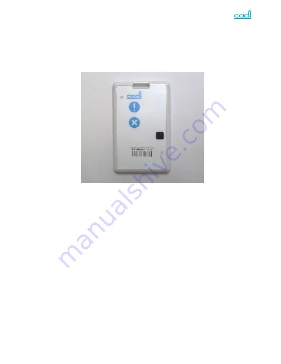 Cadi SmartSense SmartTAG STG-821W User Manual Download Page 8