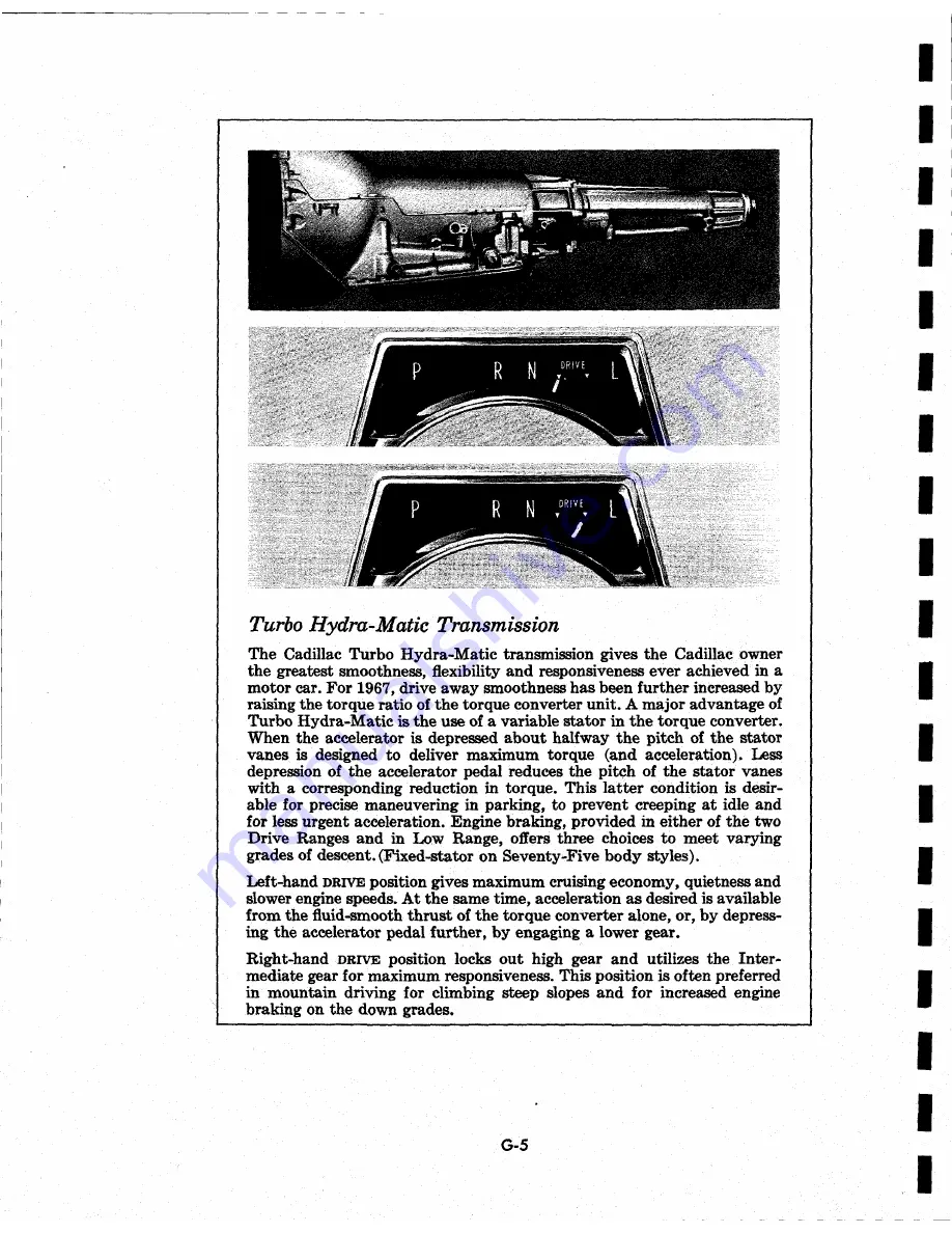 Cadillac 1967 Calais Coupe Data Book Download Page 96