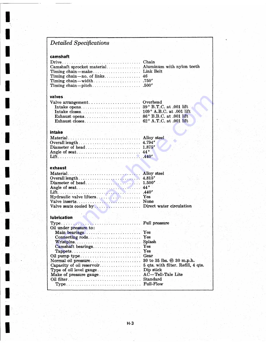 Cadillac 1967 Calais Coupe Data Book Download Page 113