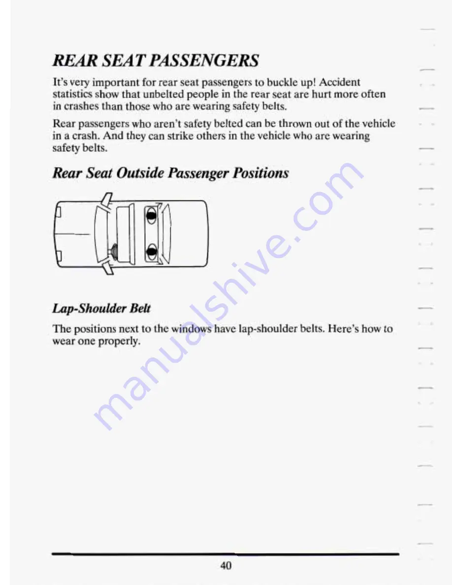 Cadillac 1994 Eldorado Owners Literature Download Page 52