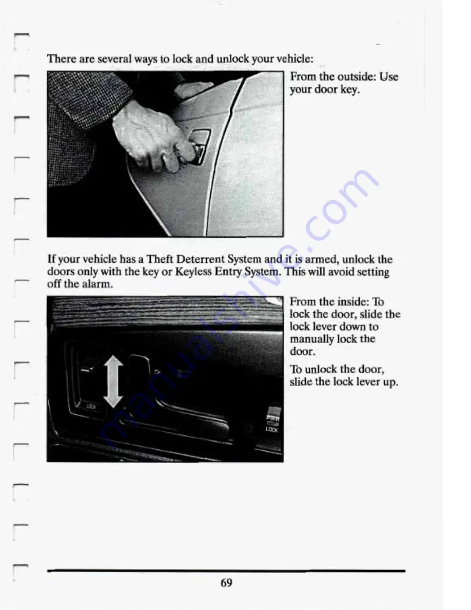 Cadillac 1994 Eldorado Owners Literature Download Page 81