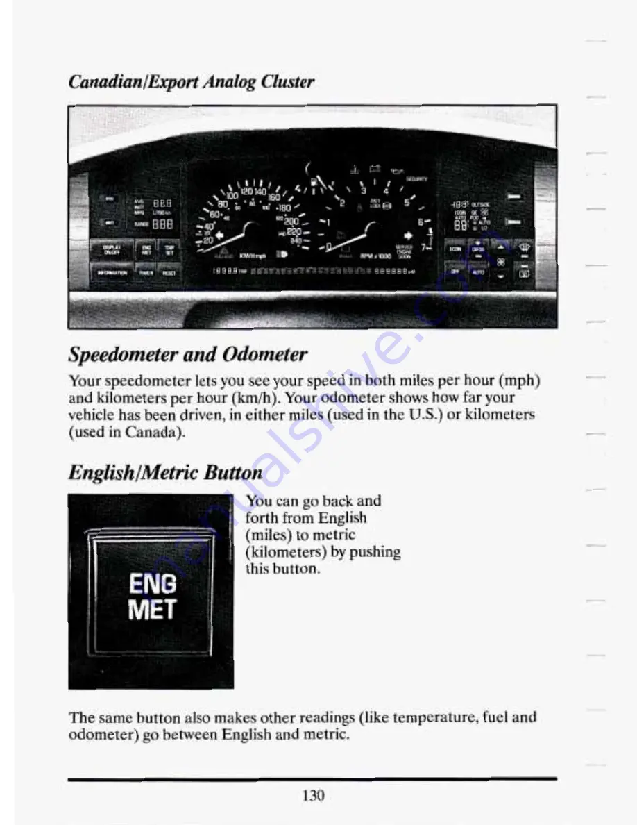 Cadillac 1994 Eldorado Owners Literature Download Page 142