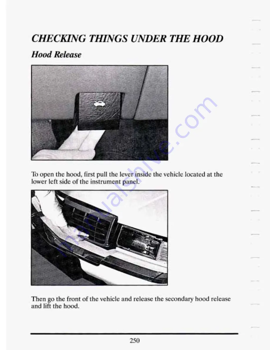 Cadillac 1994 Eldorado Owners Literature Download Page 262