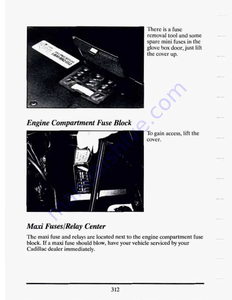 Cadillac 1994 Eldorado Owners Literature Download Page 324