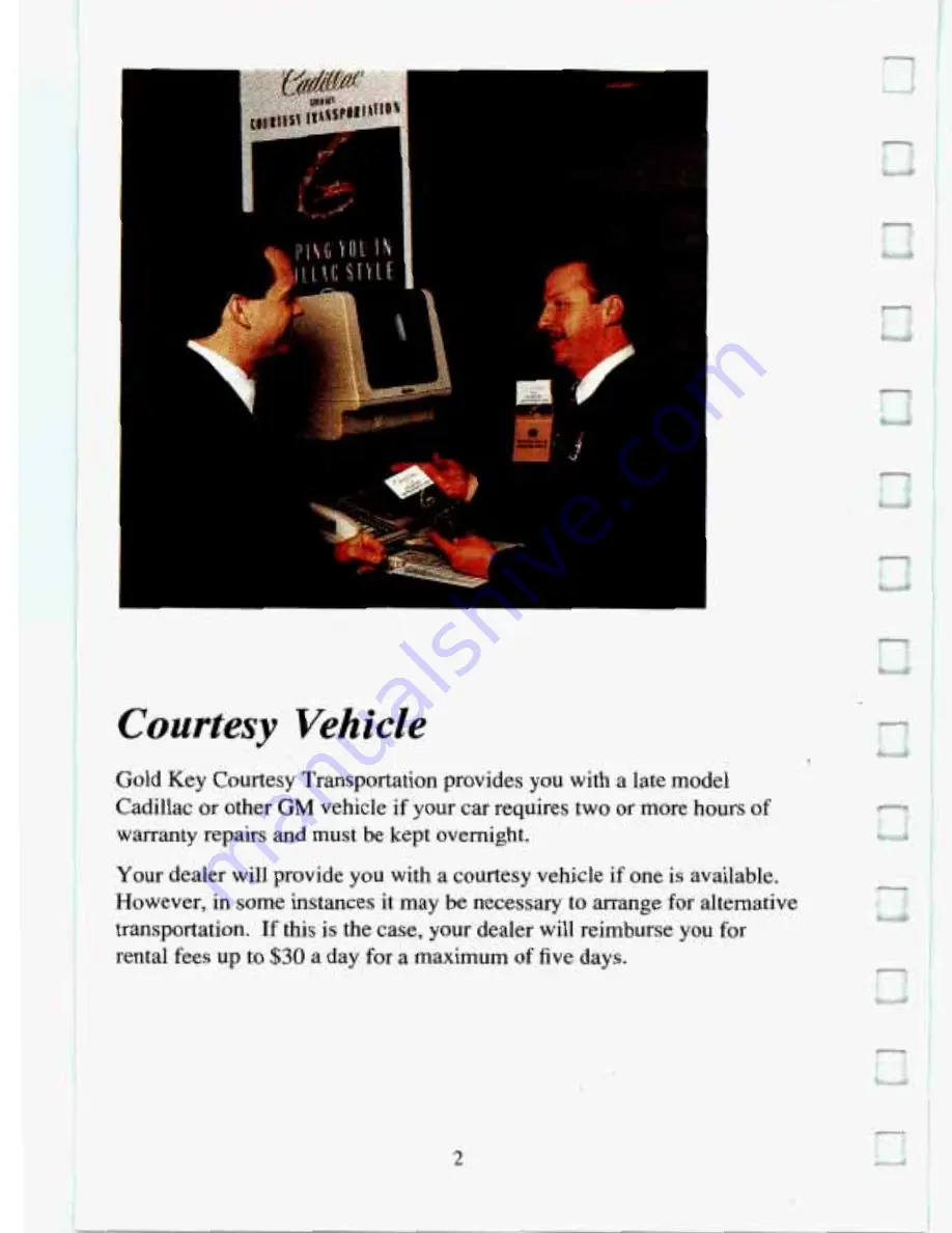 Cadillac 1994 Eldorado Owners Literature Download Page 360