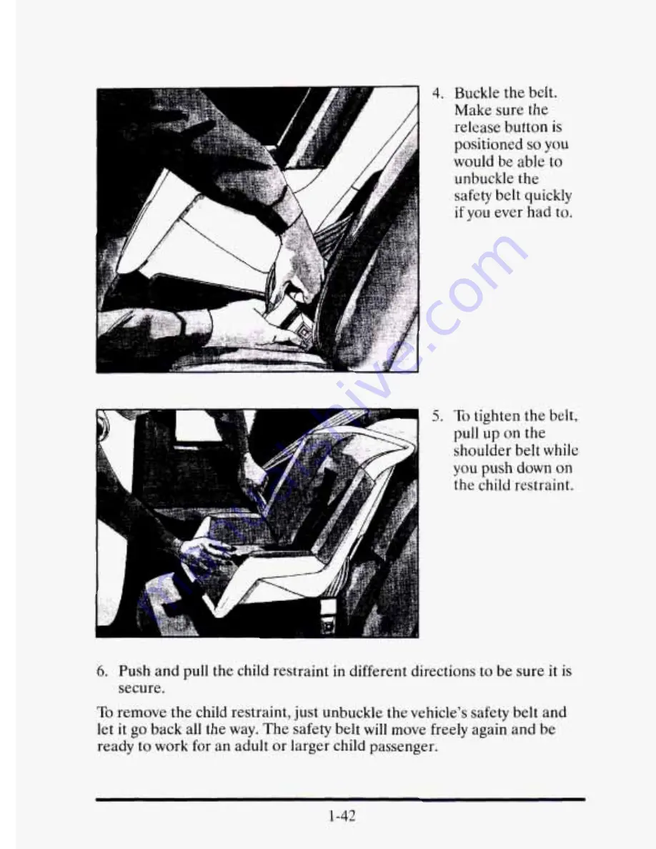 Cadillac 1995 Eldorado Owners Literature Download Page 61