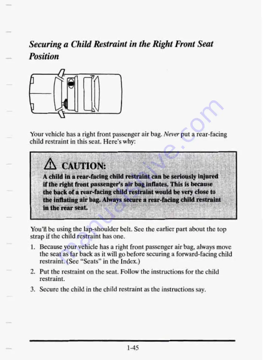 Cadillac 1995 Eldorado Owners Literature Download Page 64