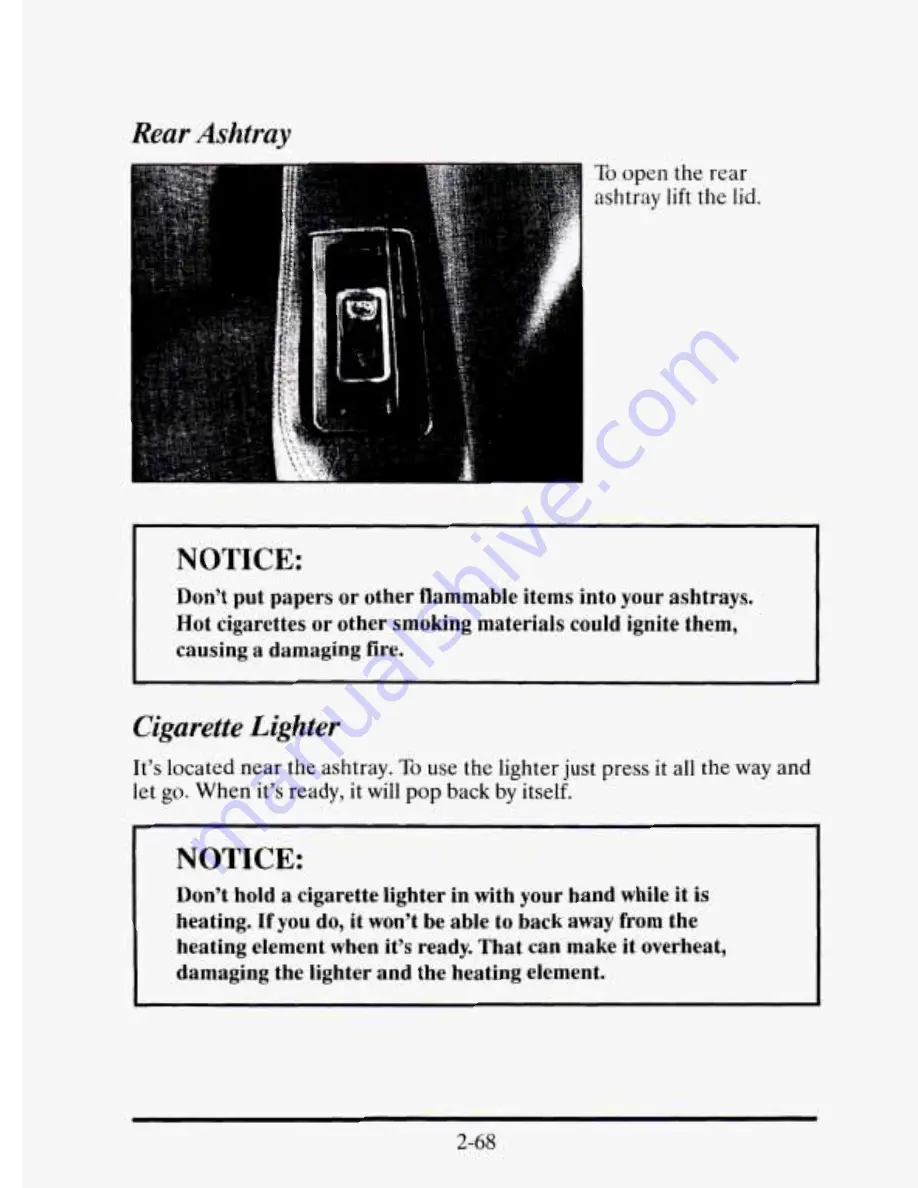 Cadillac 1995 Eldorado Owners Literature Download Page 139