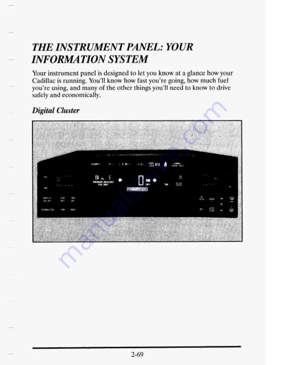 Cadillac 1995 Eldorado Owners Literature Download Page 140