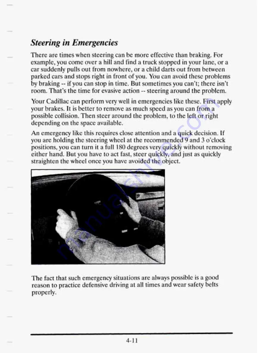 Cadillac 1995 Eldorado Owners Literature Download Page 198