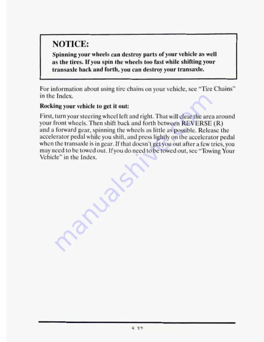 Cadillac 1995 Eldorado Owners Literature Download Page 259