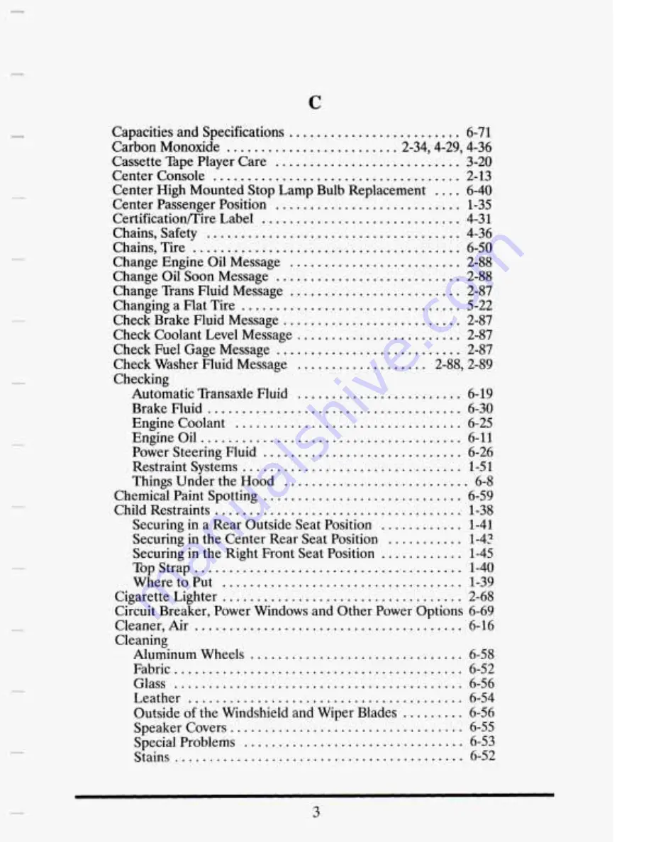 Cadillac 1995 Eldorado Owners Literature Download Page 380