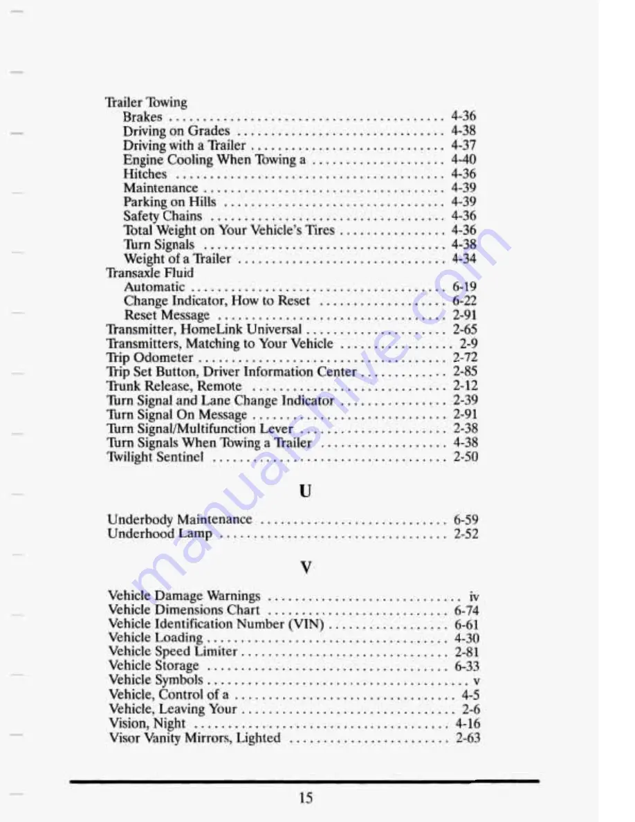 Cadillac 1995 Eldorado Owners Literature Download Page 392