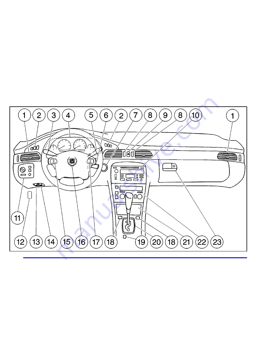 Cadillac 2000 Seville Owner'S Manual Download Page 124