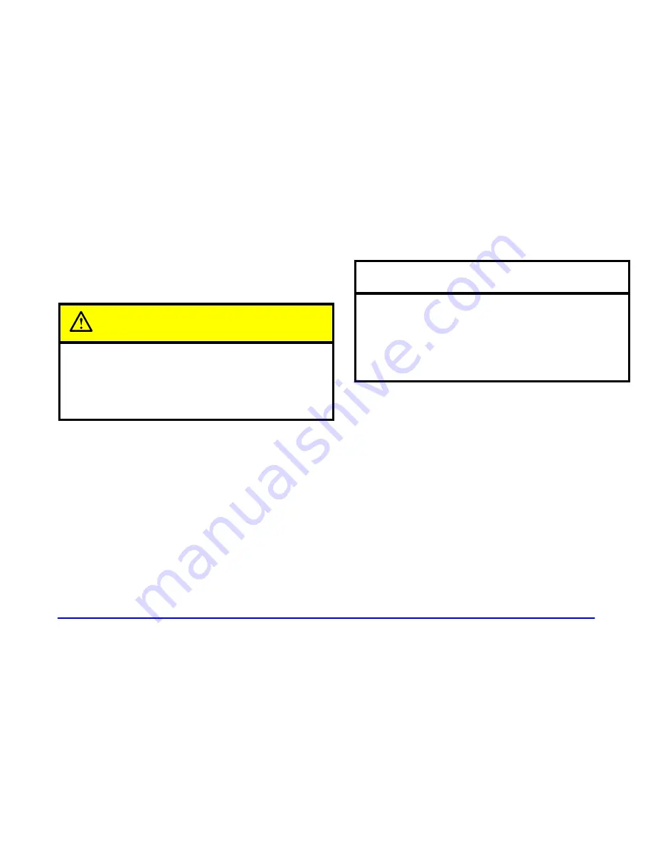 Cadillac 2000 Seville Owner'S Manual Download Page 301