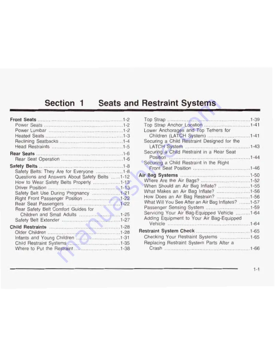 Cadillac 2003 Escalade EXT Manual Download Page 8