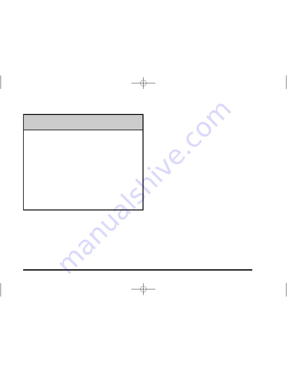 Cadillac 2011 Cadillac DTS Owner'S Manual Download Page 369