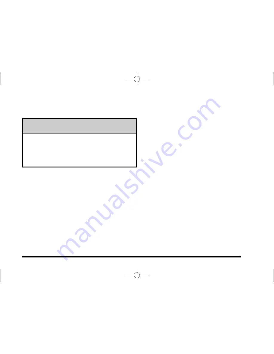 Cadillac 2011 Cadillac DTS Owner'S Manual Download Page 403