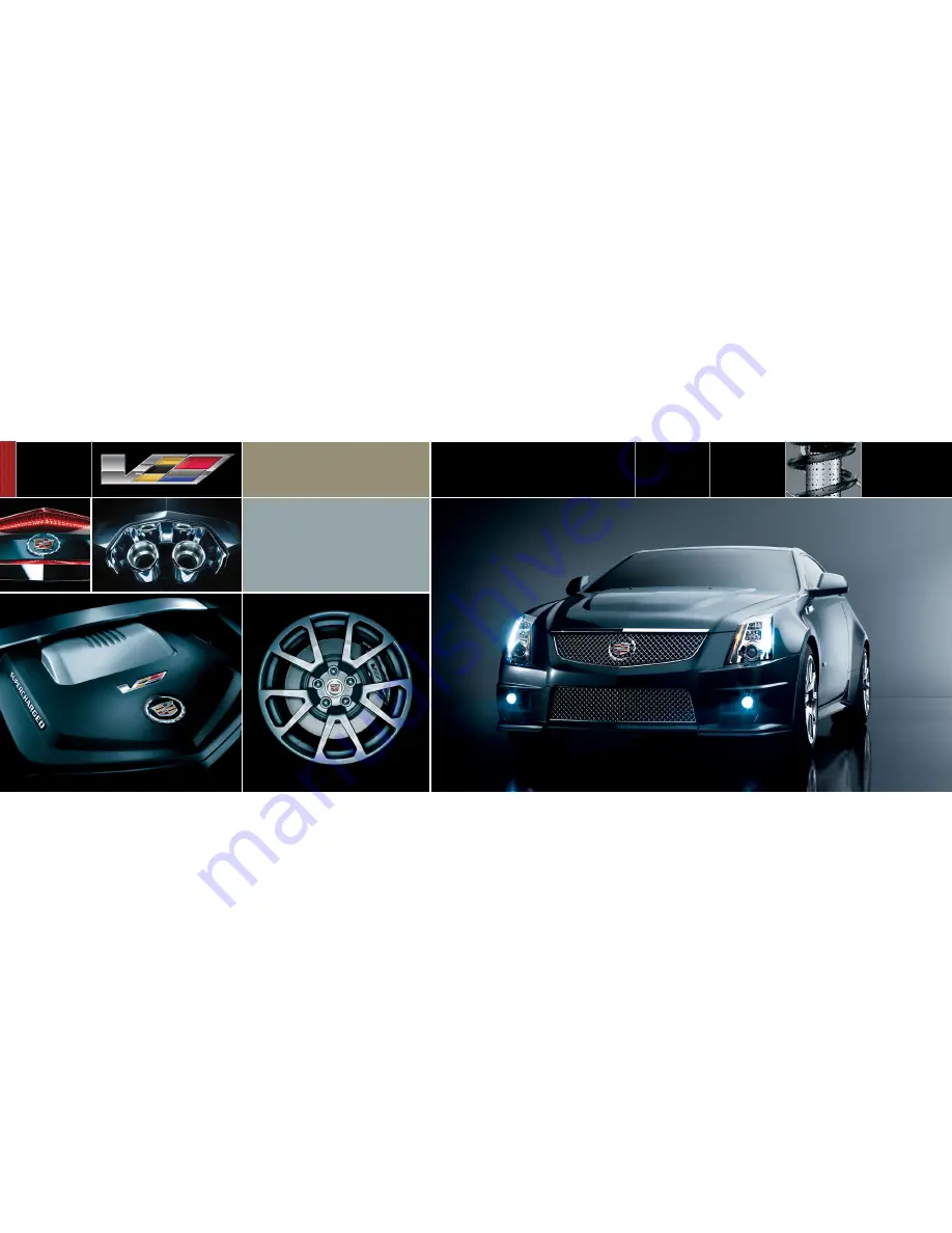 Cadillac 2011 CTS COUPE Скачать руководство пользователя страница 4