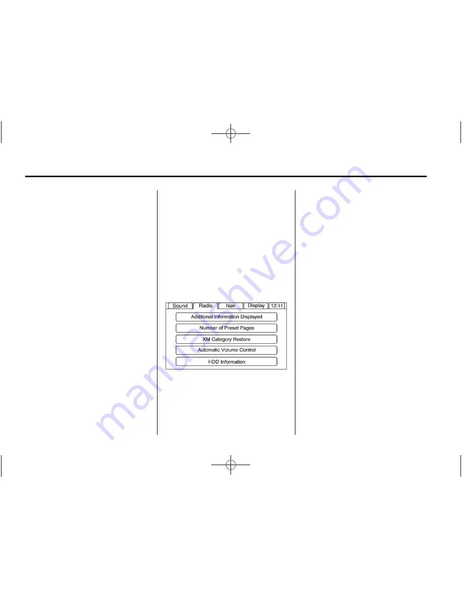 Cadillac 2011 CTS COUPE Navigation Manual Download Page 14