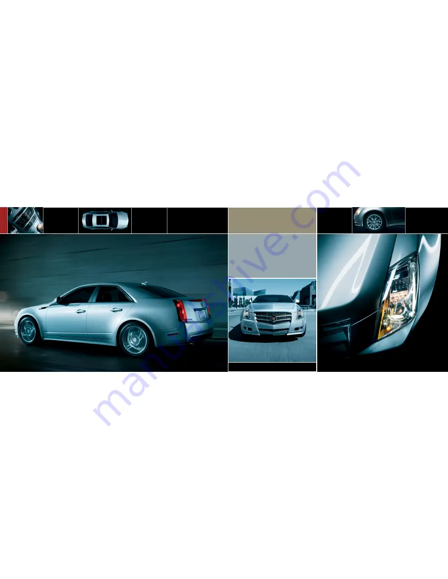 Cadillac 2011 CTS Sport Sedan Скачать руководство пользователя страница 2