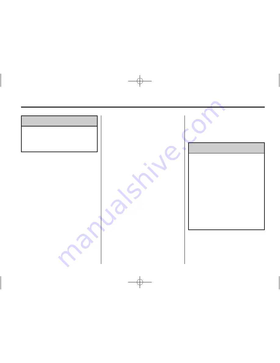 Cadillac 2012 Cadillac CTS-V Owner'S Manual Download Page 259