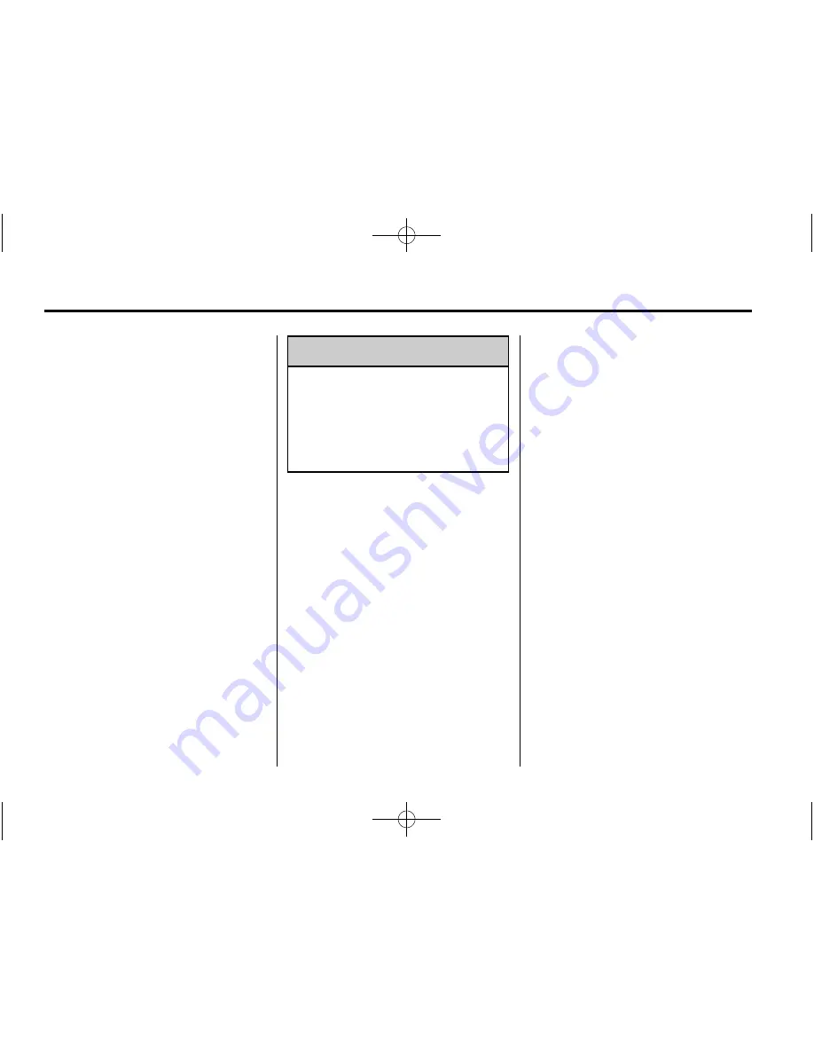 Cadillac 2012 Cadillac CTS-V Owner'S Manual Download Page 276