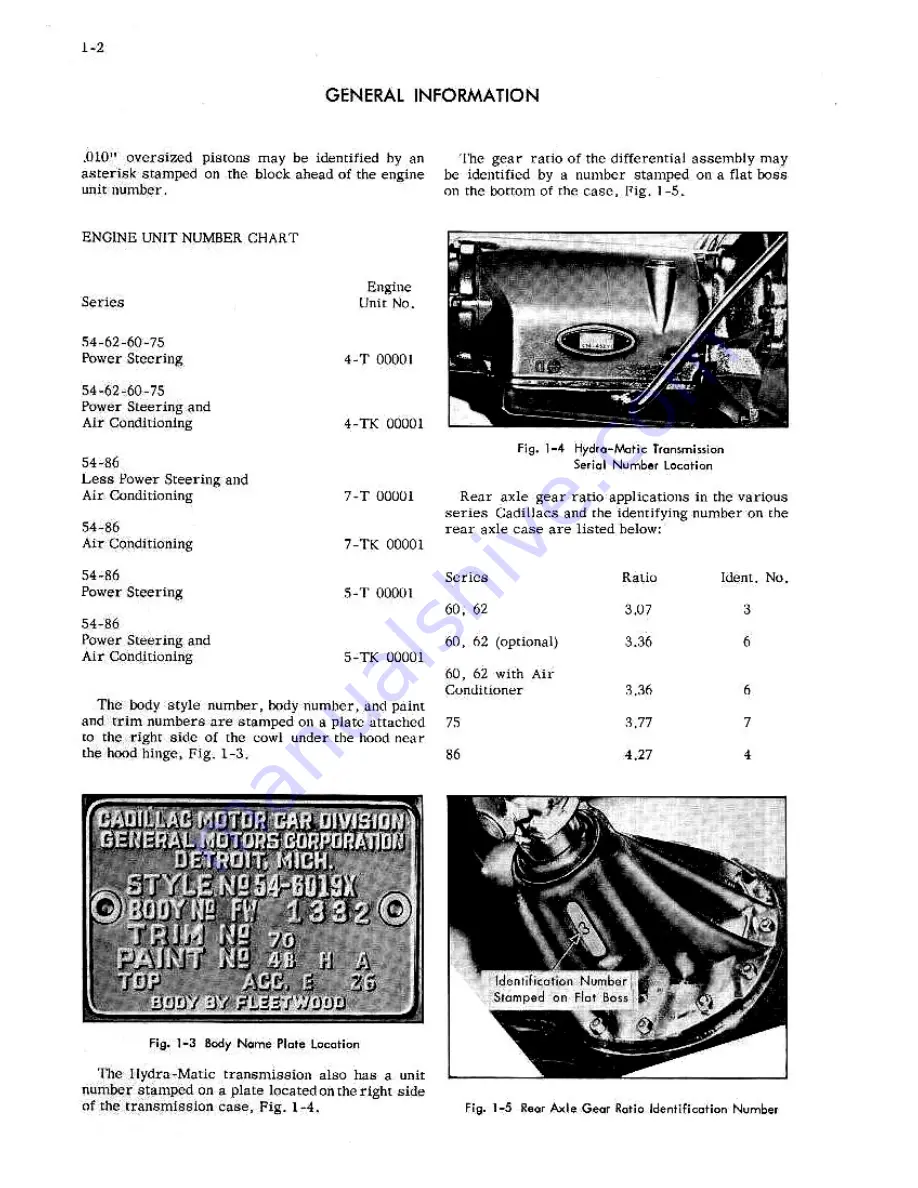 Cadillac 54-6219 1954 Скачать руководство пользователя страница 6