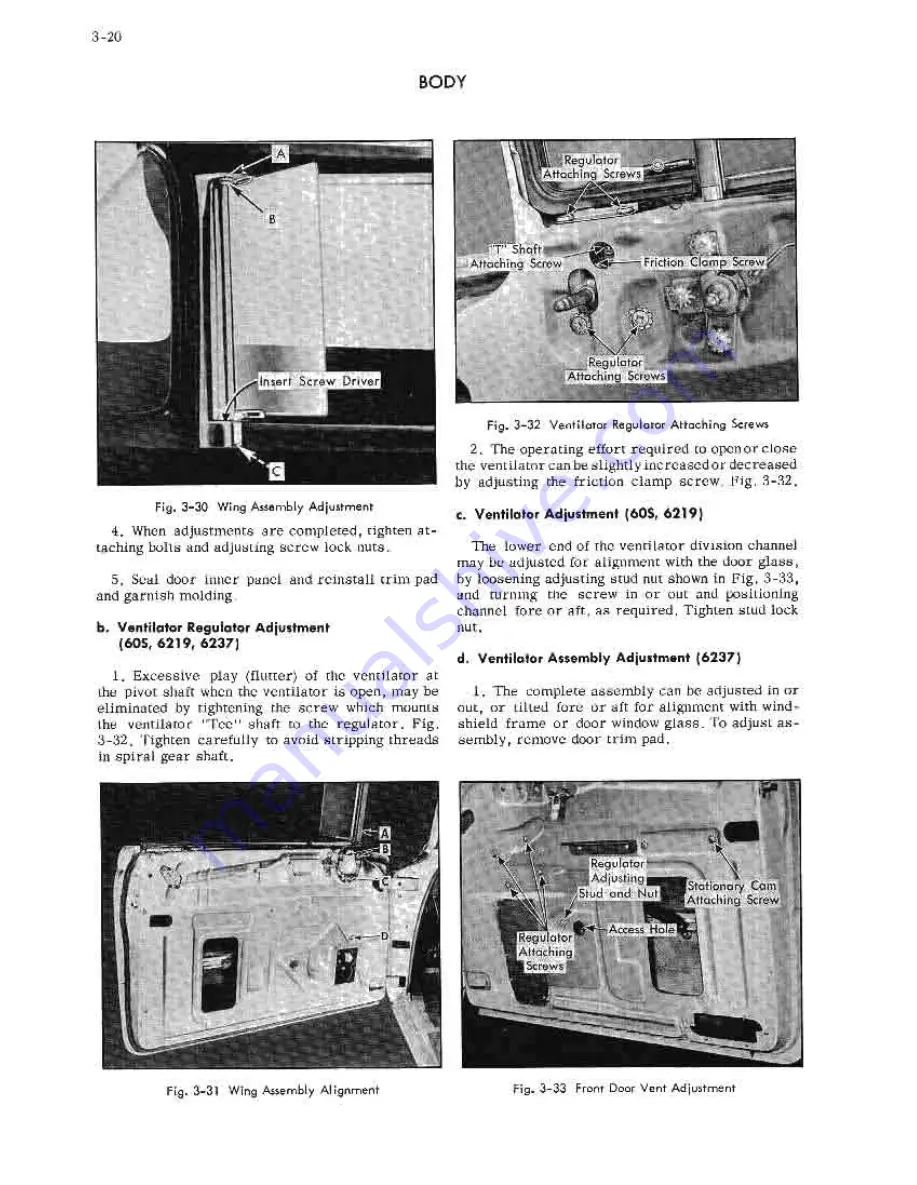 Cadillac 54-6219 1954 Shop Manual Download Page 38