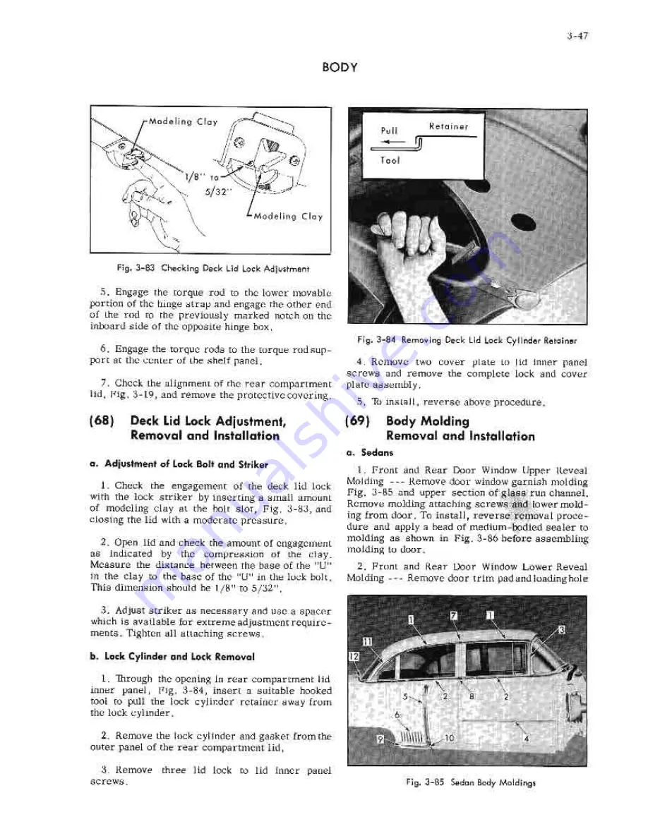 Cadillac 54-6219 1954 Shop Manual Download Page 65