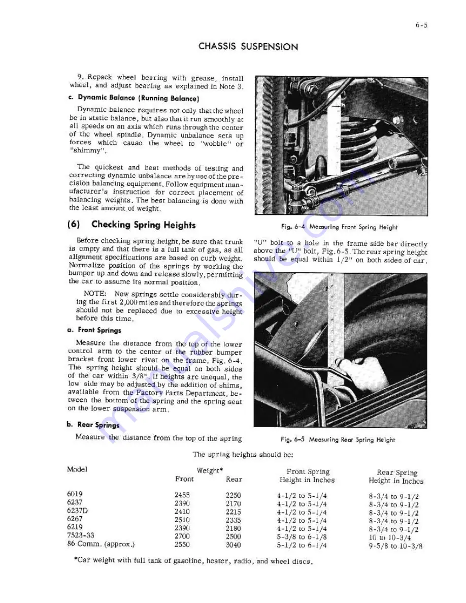 Cadillac 54-6219 1954 Shop Manual Download Page 96