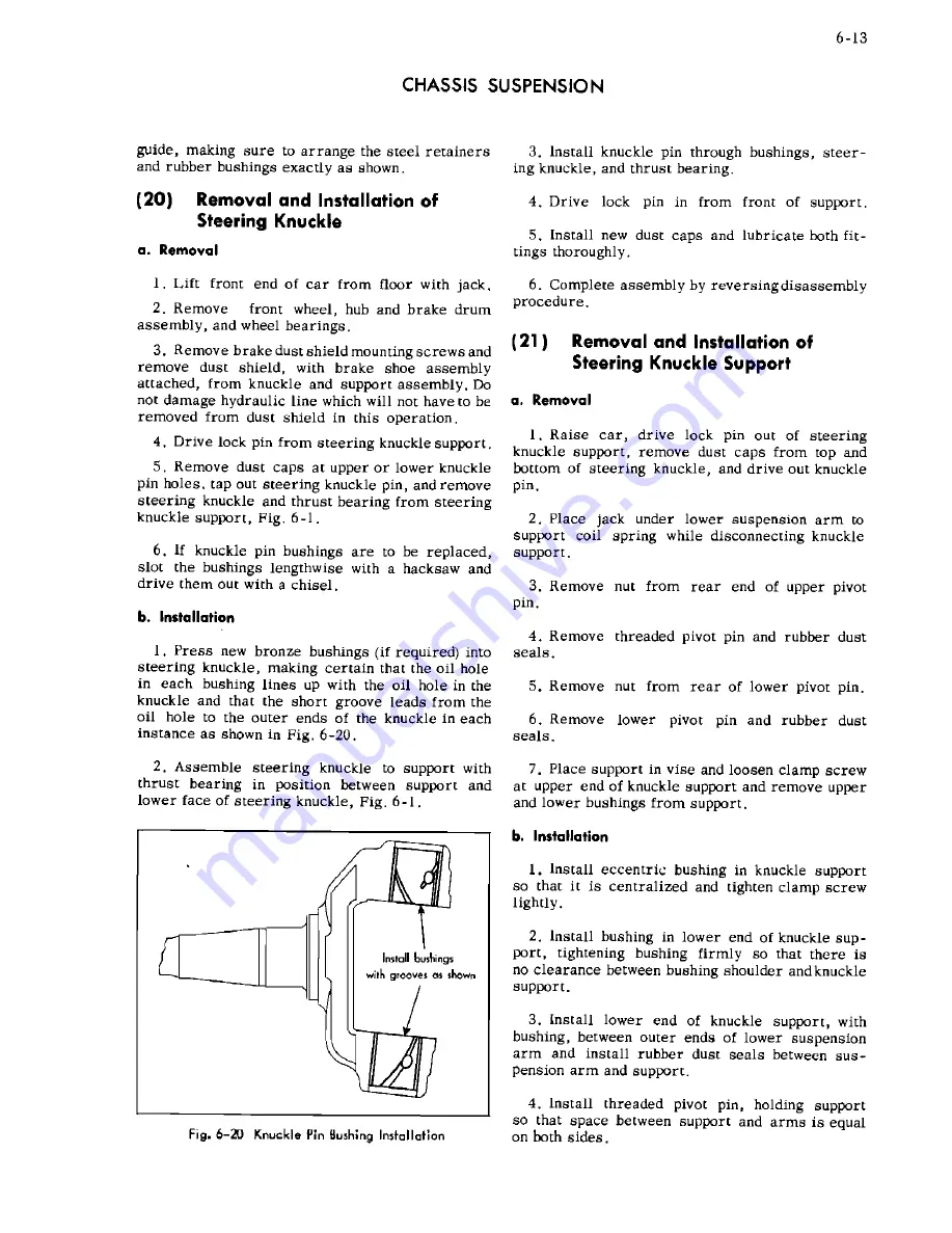 Cadillac 54-6219 1954 Shop Manual Download Page 104