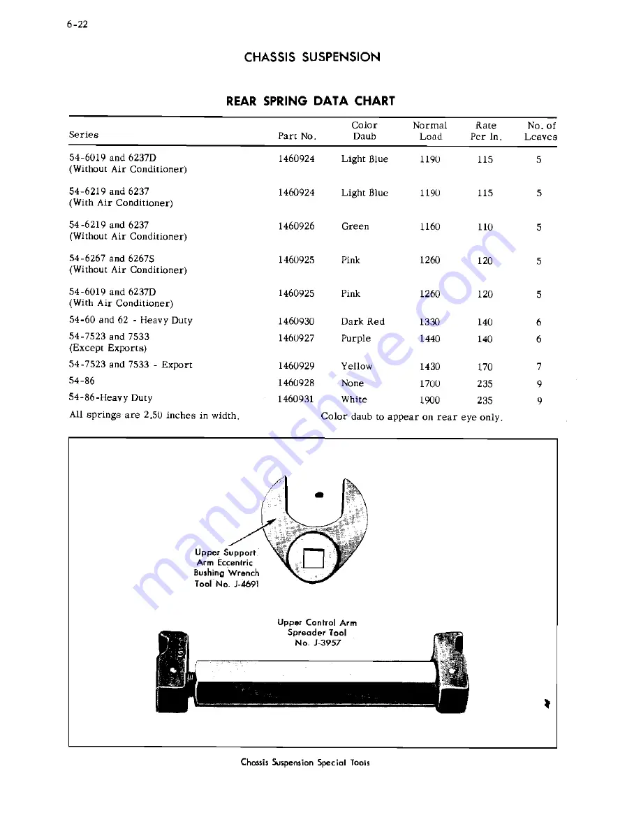 Cadillac 54-6219 1954 Shop Manual Download Page 113