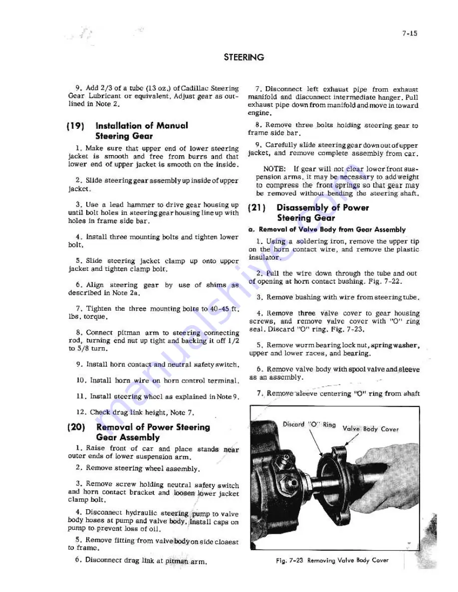 Cadillac 54-6219 1954 Shop Manual Download Page 128